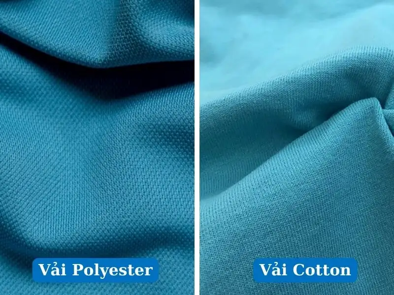 Sự khác nhau giữa vải Cotton và Polyester: Nên chọn loại nào? 4 ung dung vai cotton va polyester trong thuc te